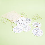 Bamboo Make Up Remover Pads - Pack of 10 with Washbag